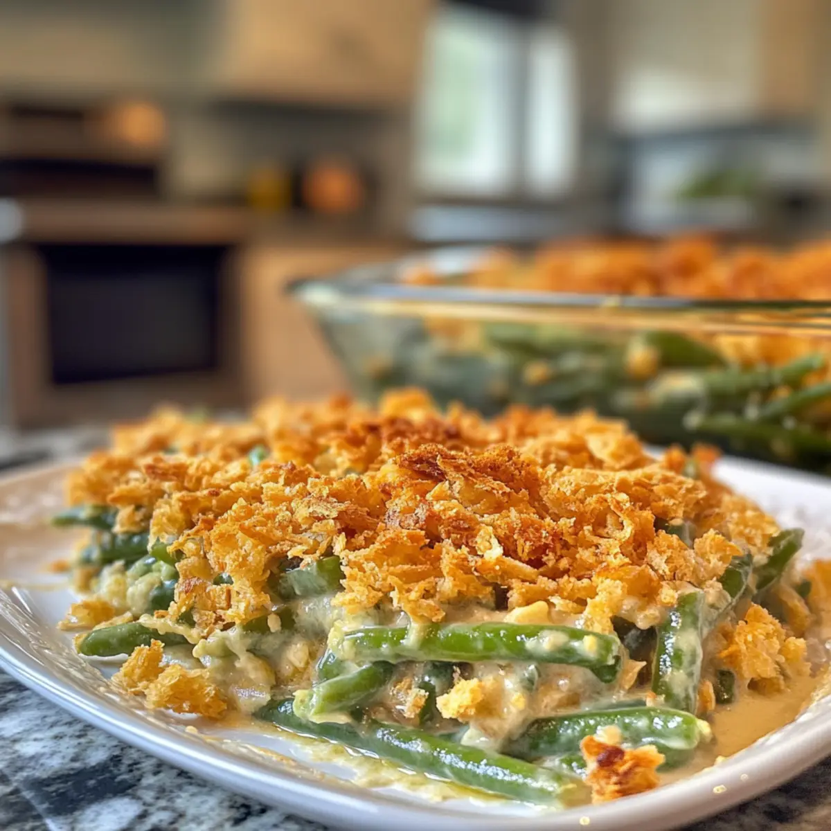 Ultimate Creamy & Crunchy Green Bean Casserole