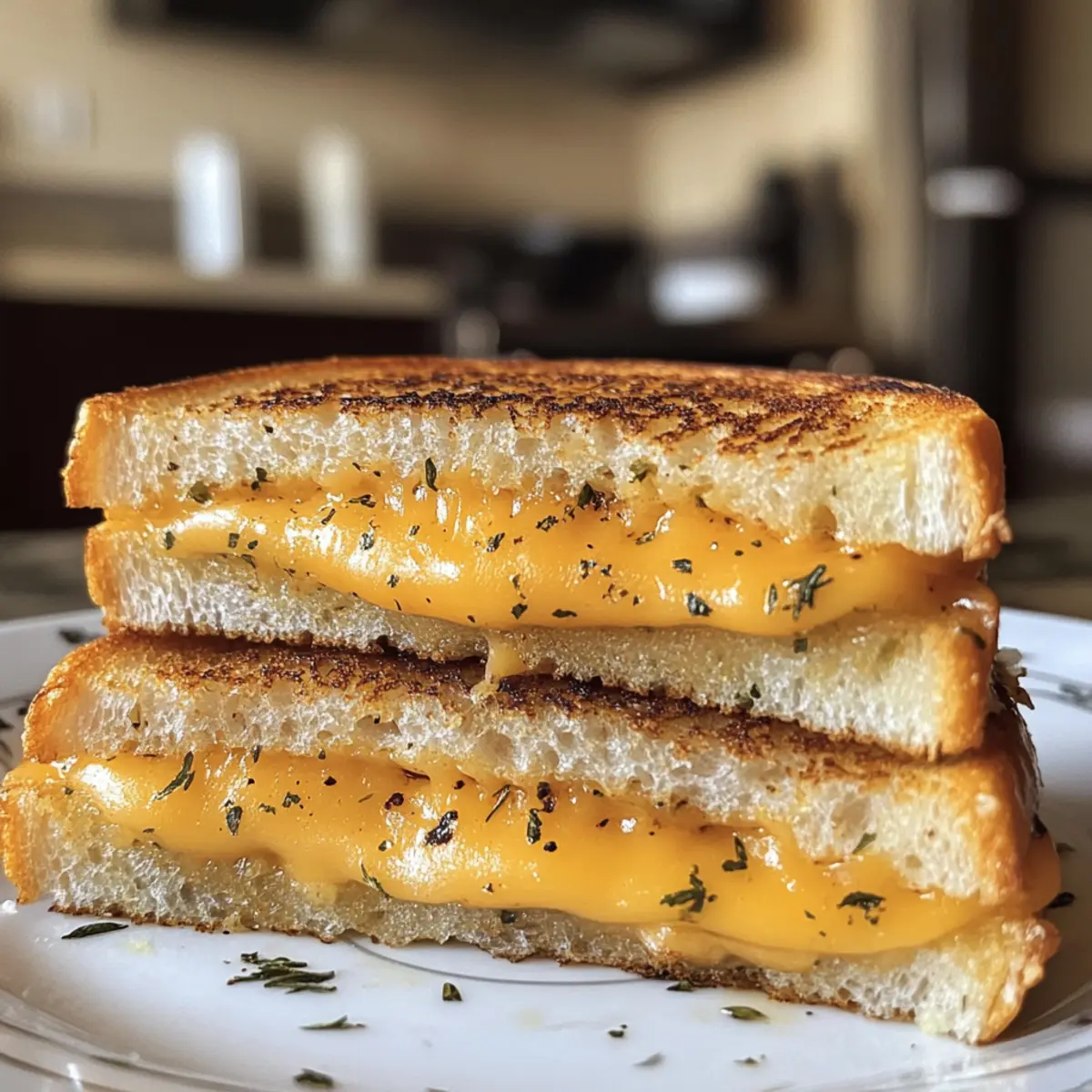 Crispy Quick & Delicious Air-Fryer Grilled Cheese