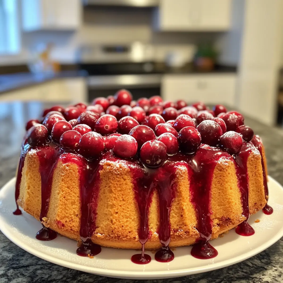 Irresistible Cranberry Orange Cake Recipe