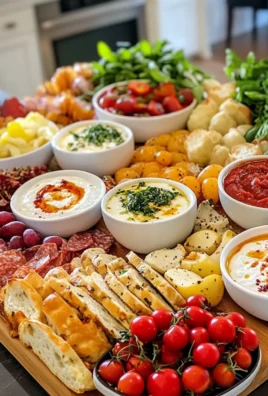 Irresistible Mediterranean Brunch Boards with 3 Delicious Dips