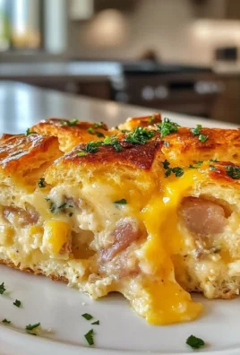 Irresistible Savory Breakfast Casserole with Biscuits Recipe