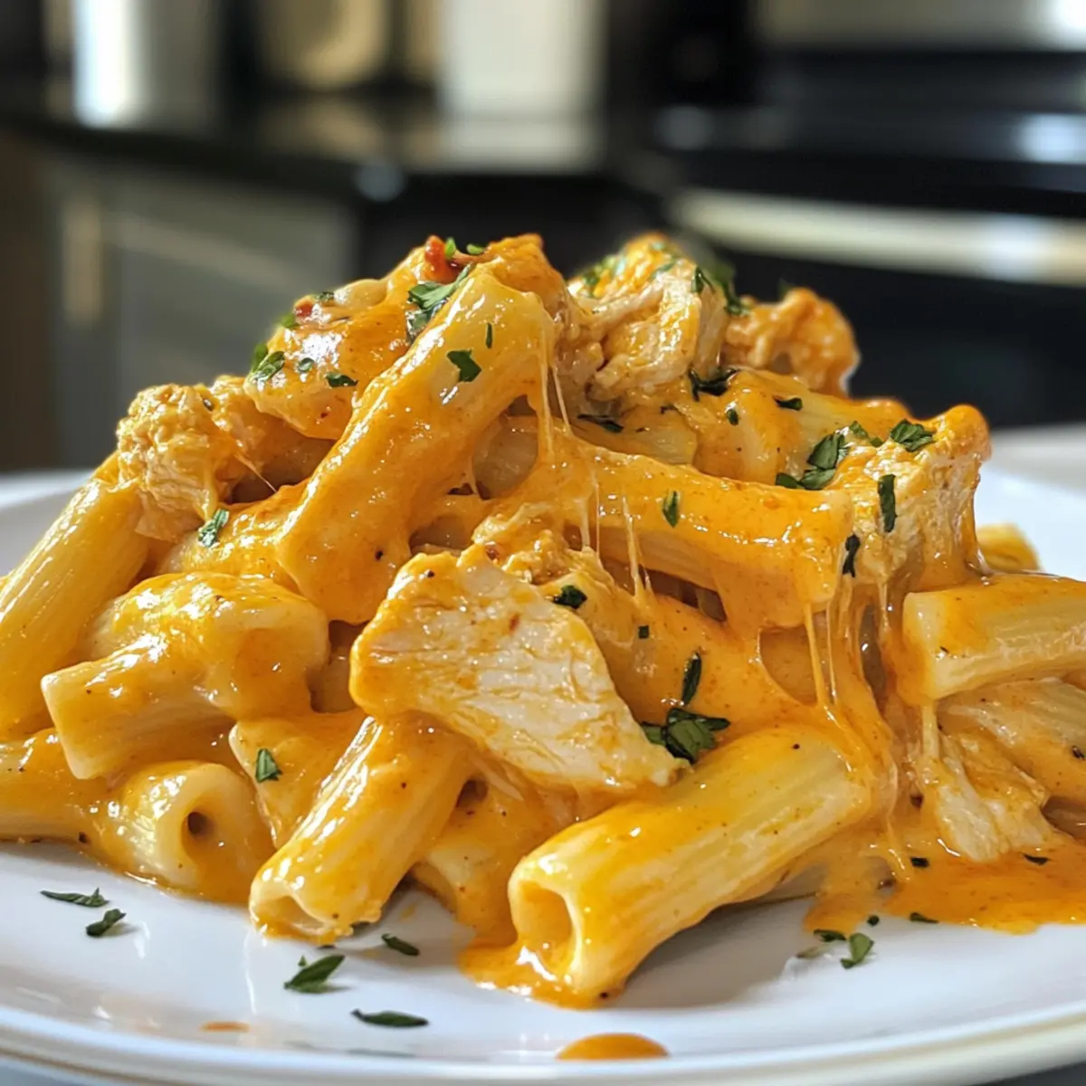 Irresistible Creamy Buffalo Chicken Mac and Cheese Recipe