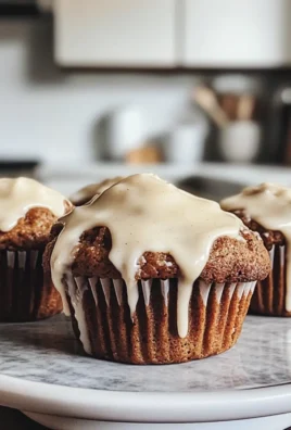 Irresistible Spiced Gingerbread Muffins With Cream Cheese Icing