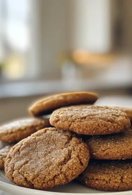 Irresistible Warm Gingersnap Cookies for Cozy Moments