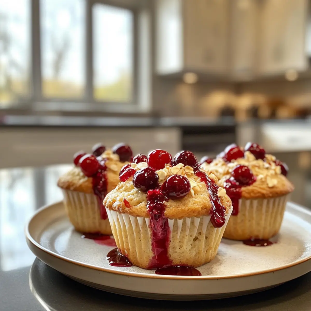Irresistible Warm Cranberry Orange Muffins