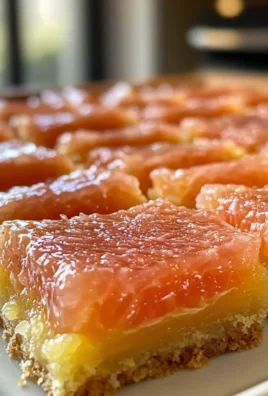 Irresistible Sweet-Tart Grapefruit Bars
