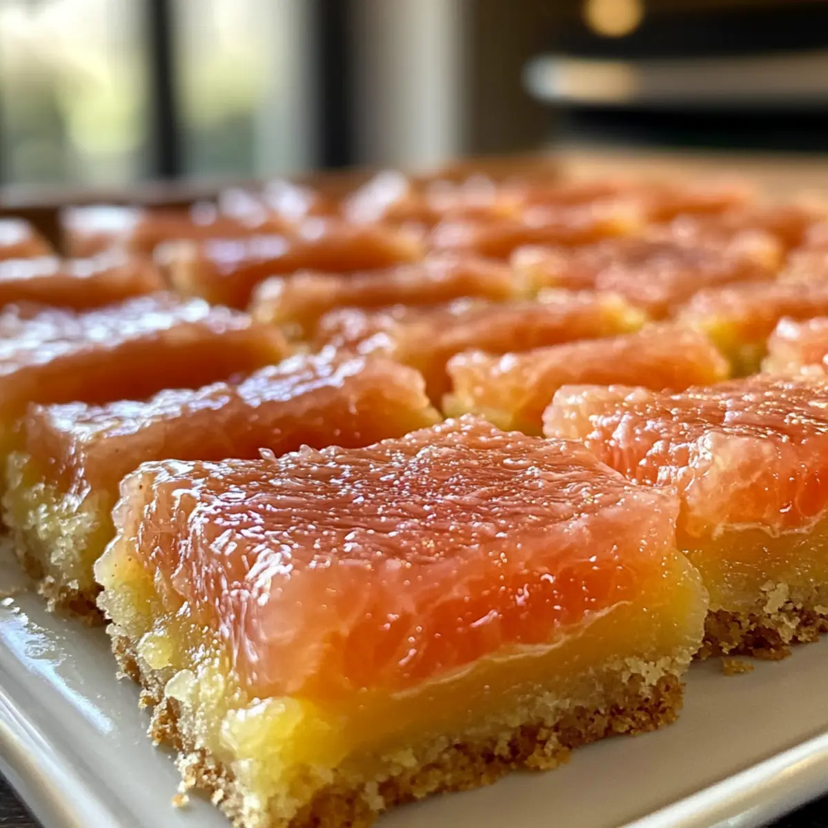 Irresistible Sweet-Tart Grapefruit Bars