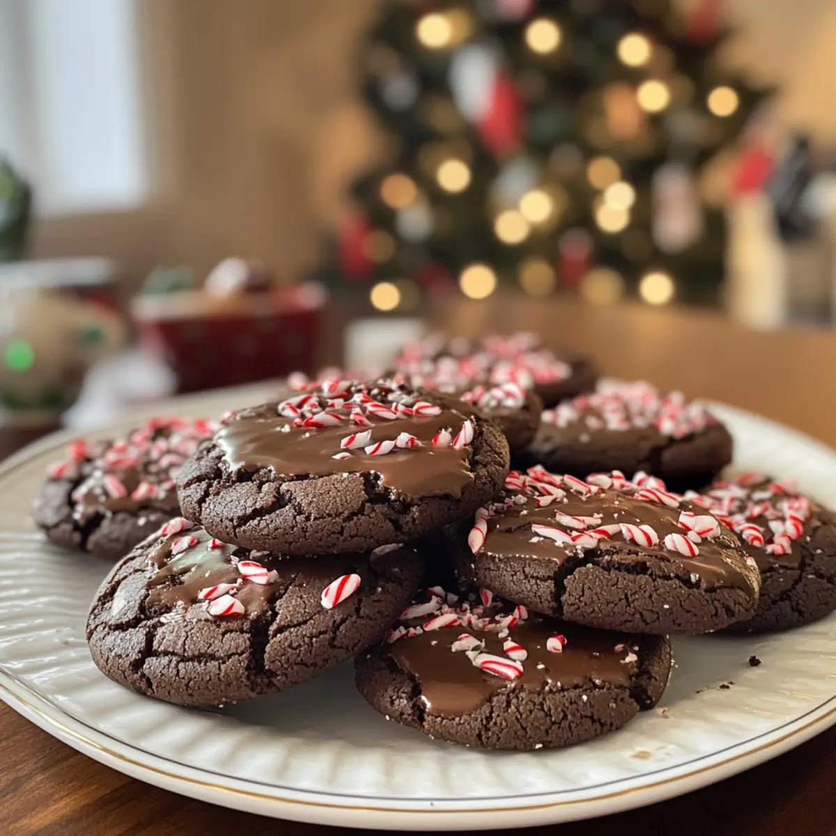 Irresistible Festive Peppermint Mocha Cookies