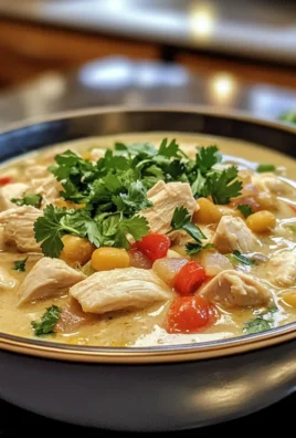 Cozy Creamy White Chicken Chili for Two
