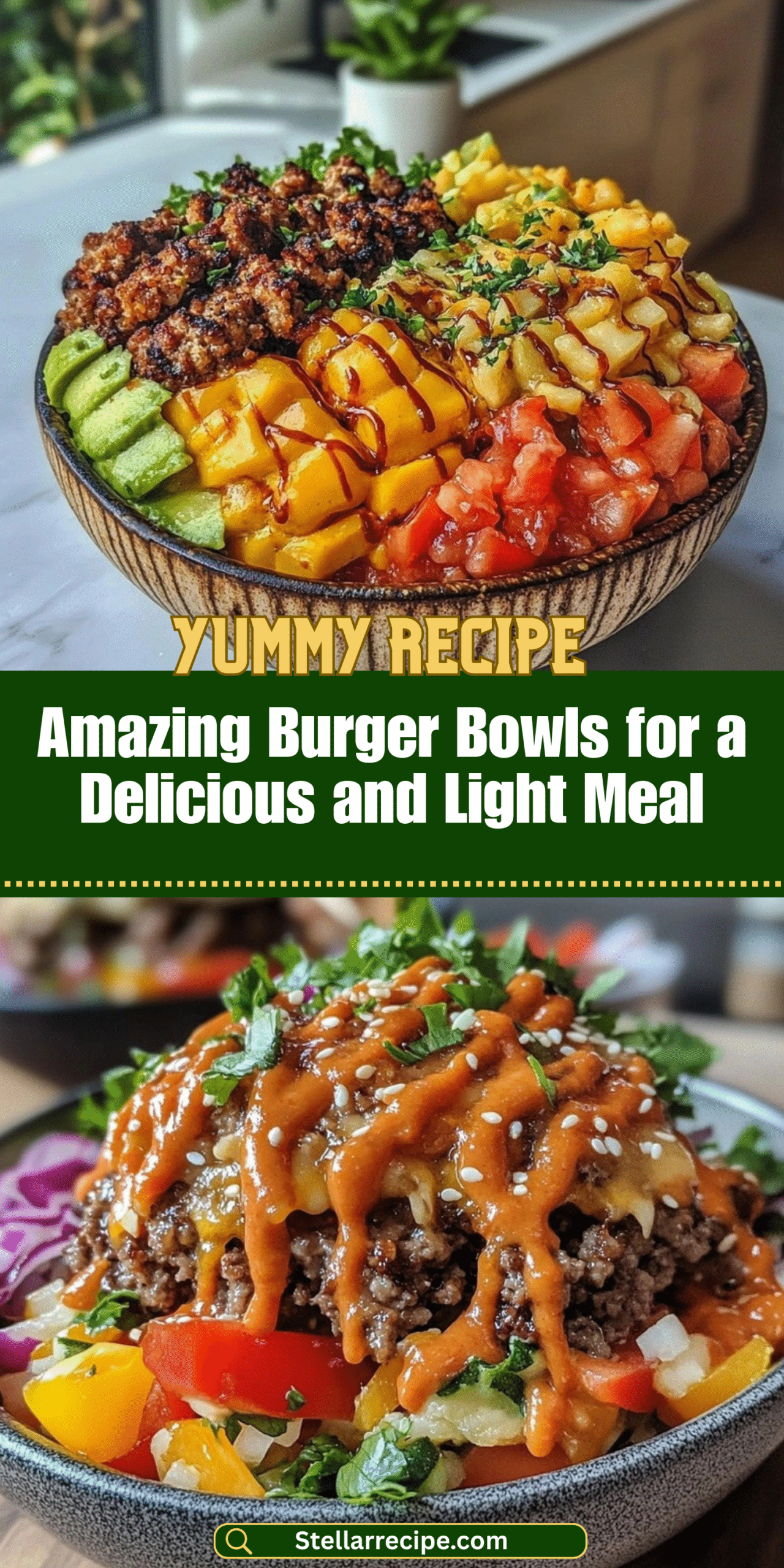 Amazing Burger Bowls for a Delicious and Light Meal