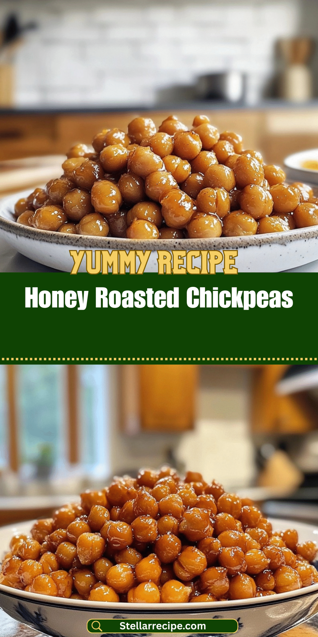 Honey Roasted Chickpeas