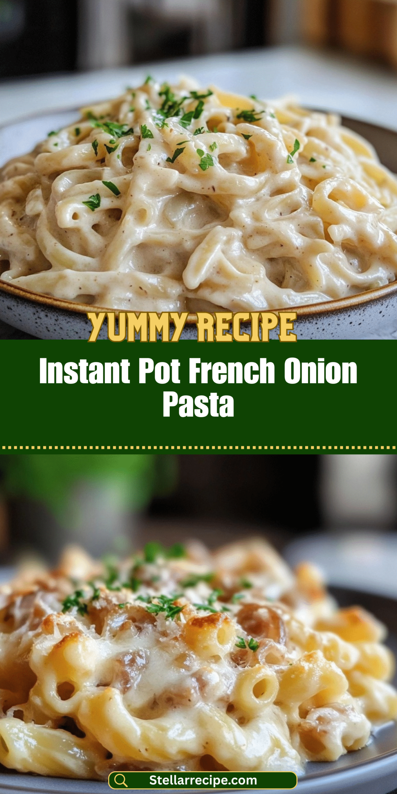 Instant Pot French Onion Pasta
