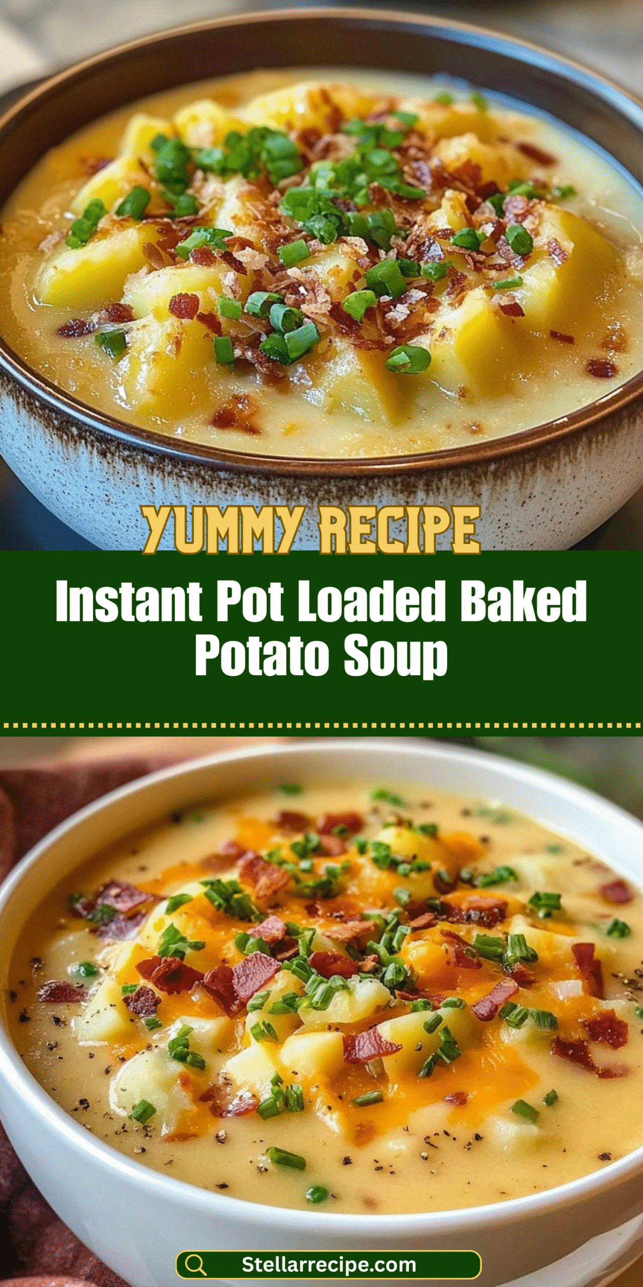 Instant Pot Loaded Baked Potato Soup