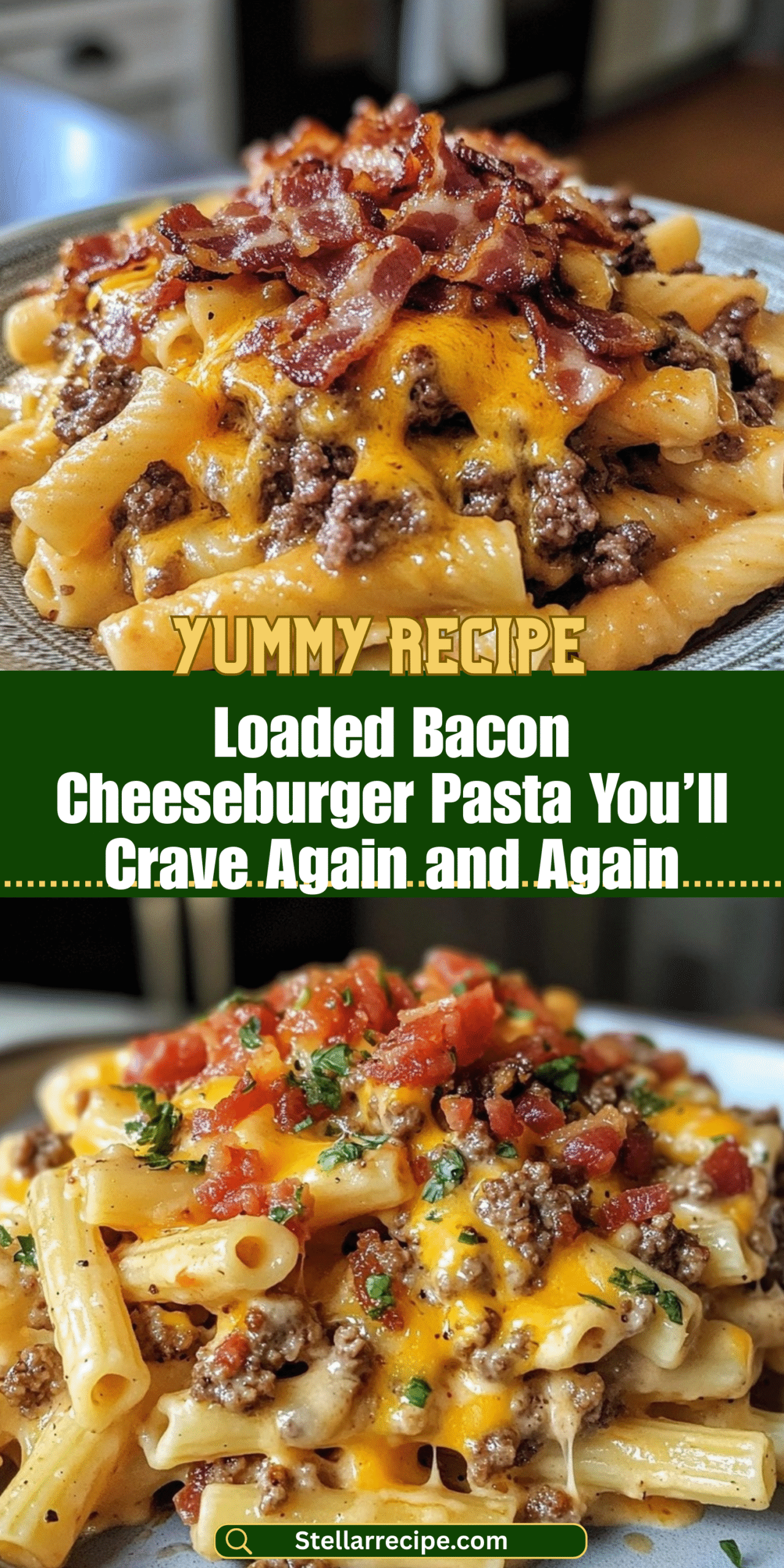 Loaded Bacon Cheeseburger Pasta You’ll Crave Again and Again
