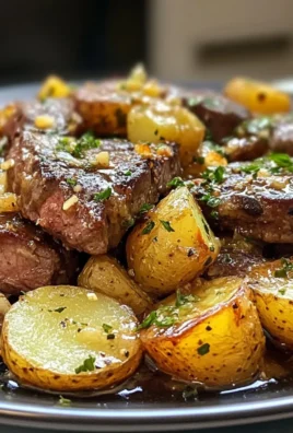 Garlic Butter Steak and Potatoes Skillet