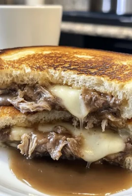 French Dip Grilled Cheese