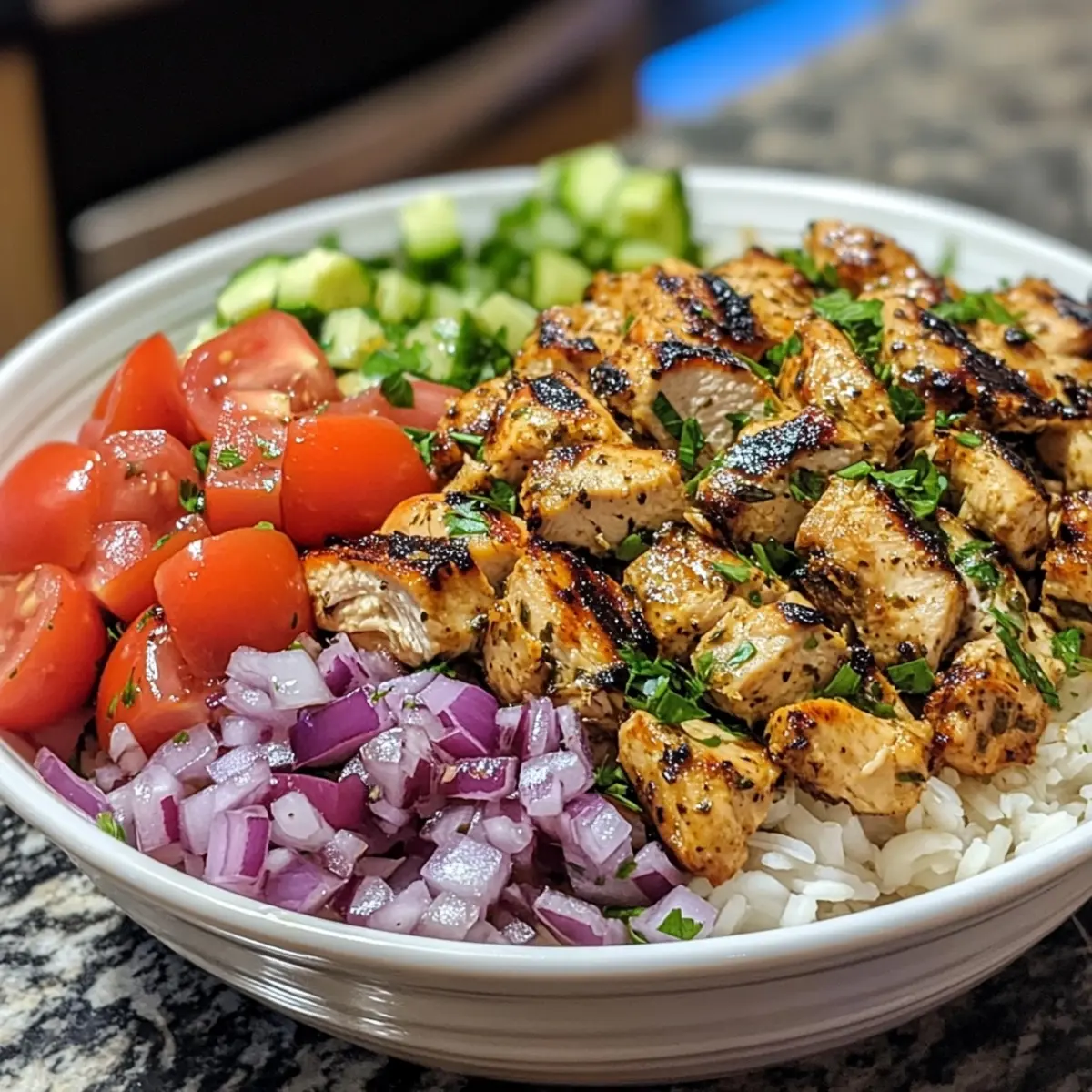 Mediterranean Chicken Bowl
