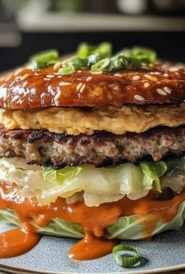 Oven-Baked Cabbage Burgers: A Healthy Twist on Classic Flavor