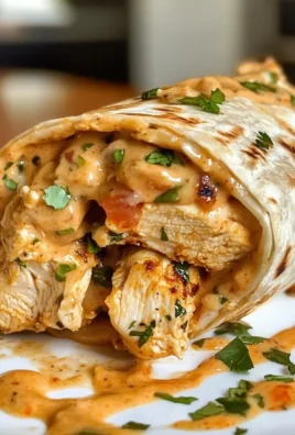 Chipotle Ranch Grilled Chicken Burrito