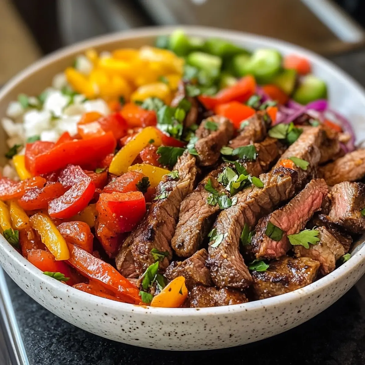 Low Carb Steak Fajita Bowl Recipe: Bold, Fresh & Keto-Friendly
