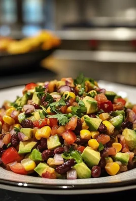 Cowboy Caviar with Avocado