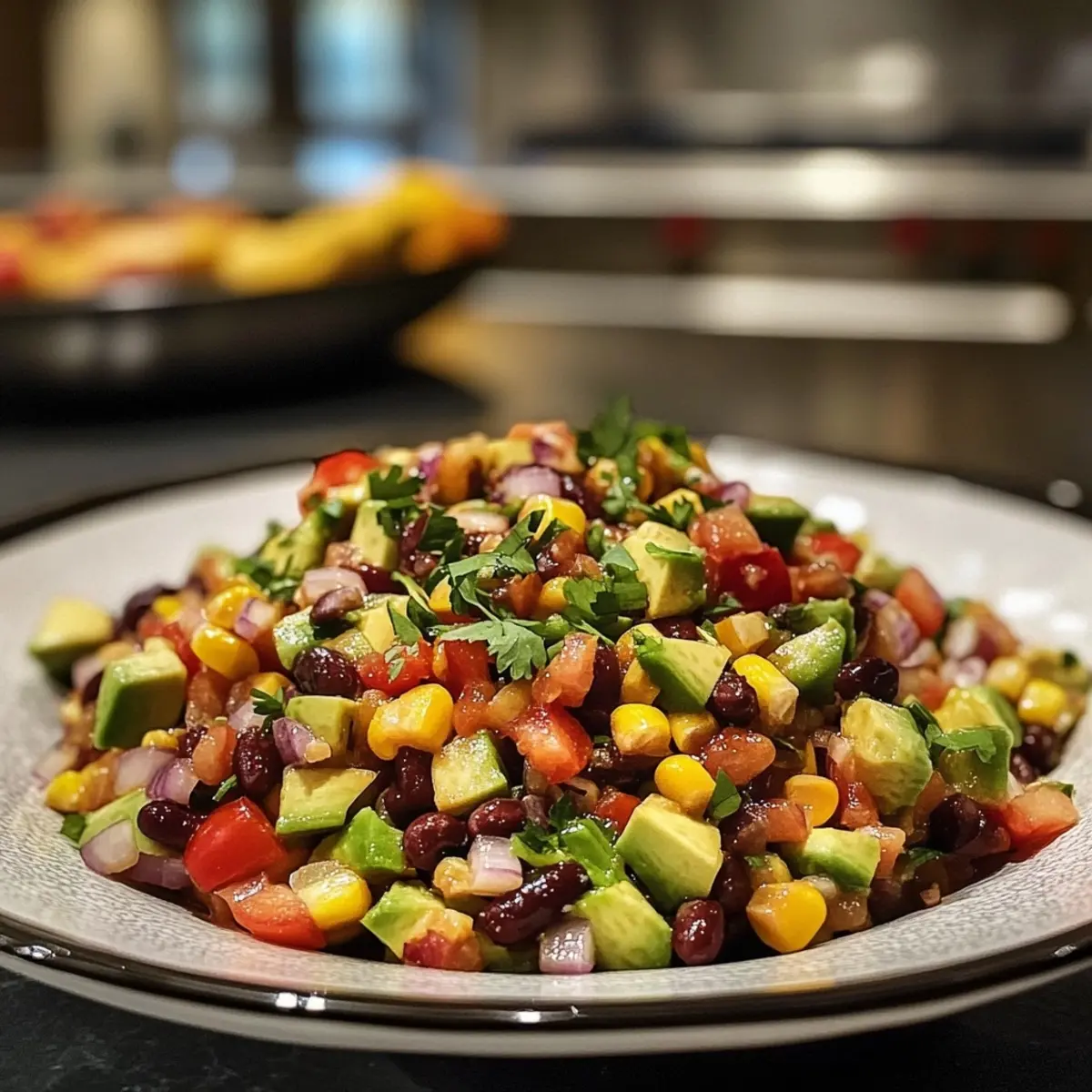 Cowboy Caviar with Avocado