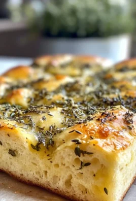 No-Knead Breakfast Focaccia with Spring Herbs