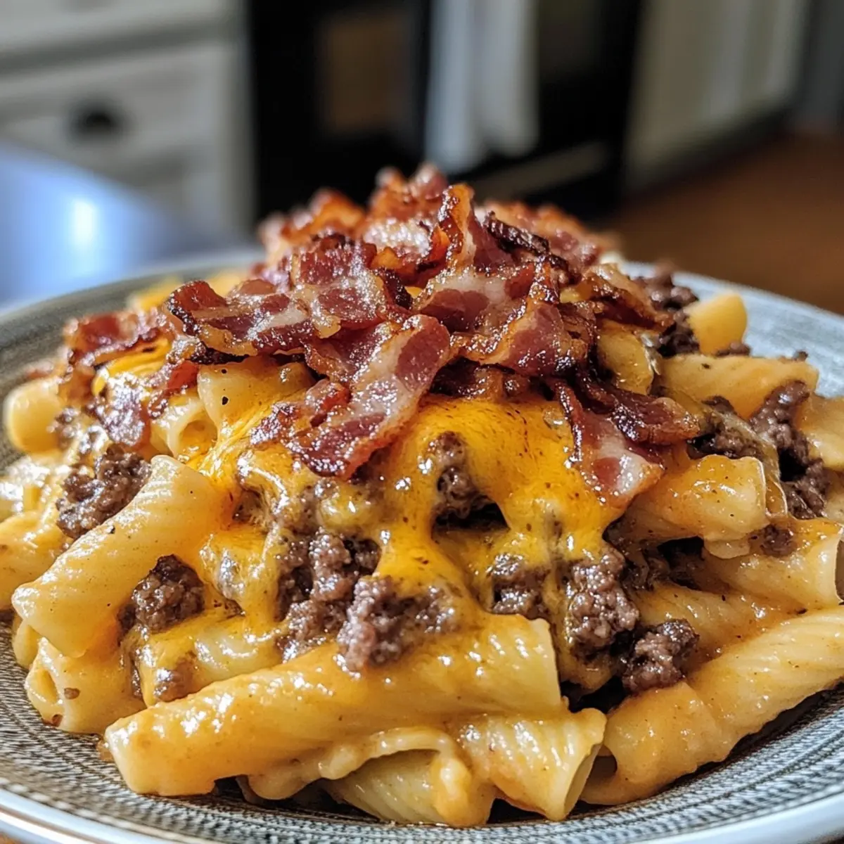 Loaded Bacon Cheeseburger Pasta You’ll Crave Again and Again