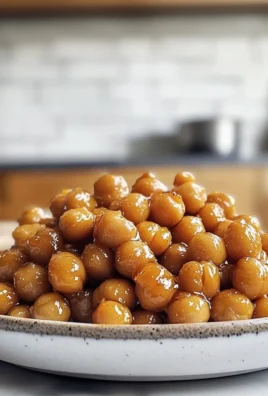 Honey Roasted Chickpeas