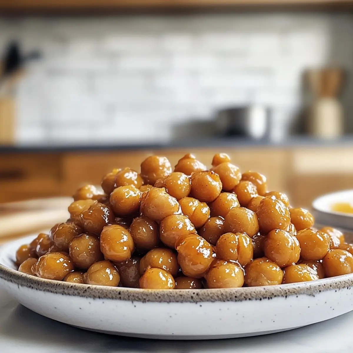 Honey Roasted Chickpeas