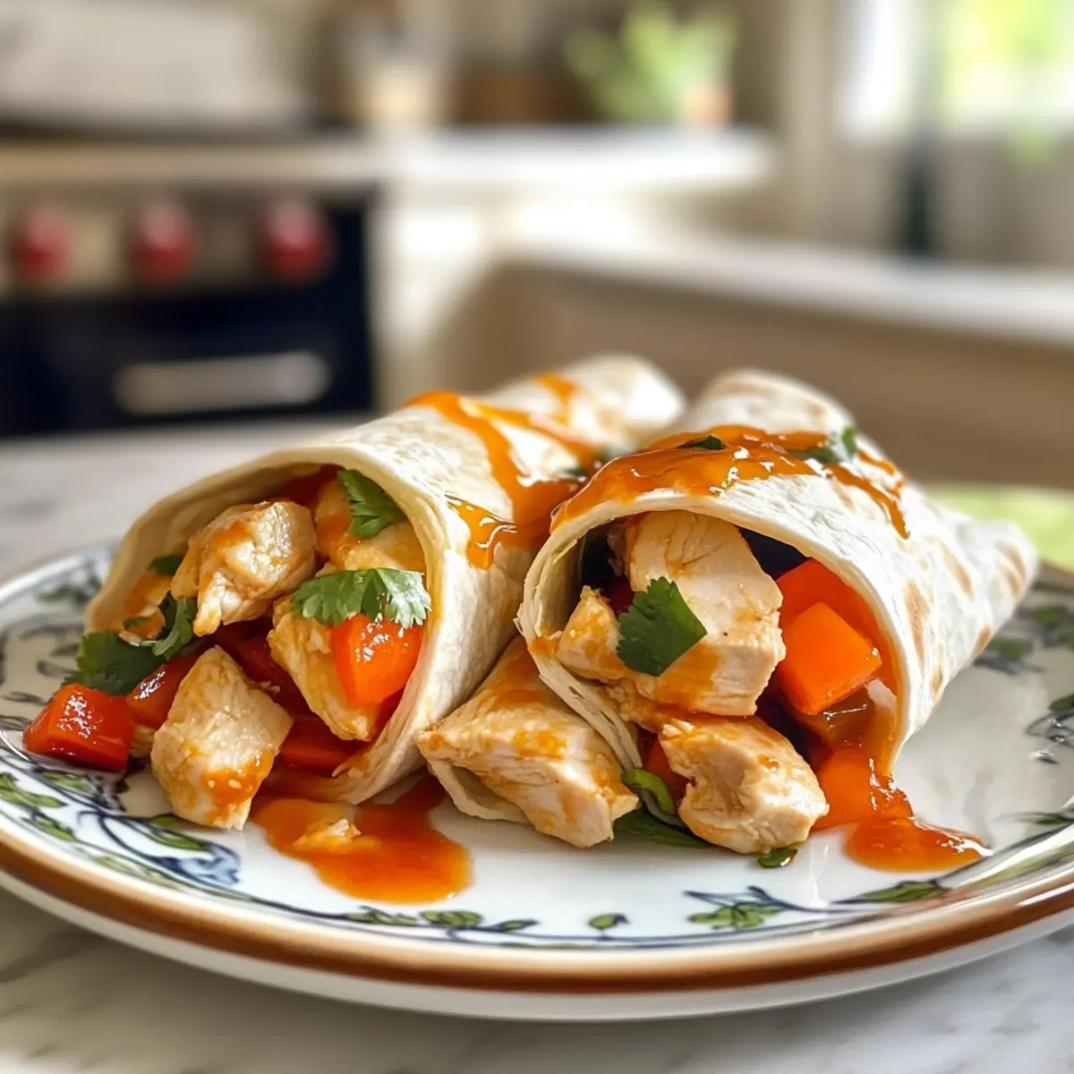 Sweet Chili Chicken Wraps: Easy 20-Minute Lunch or Dinner