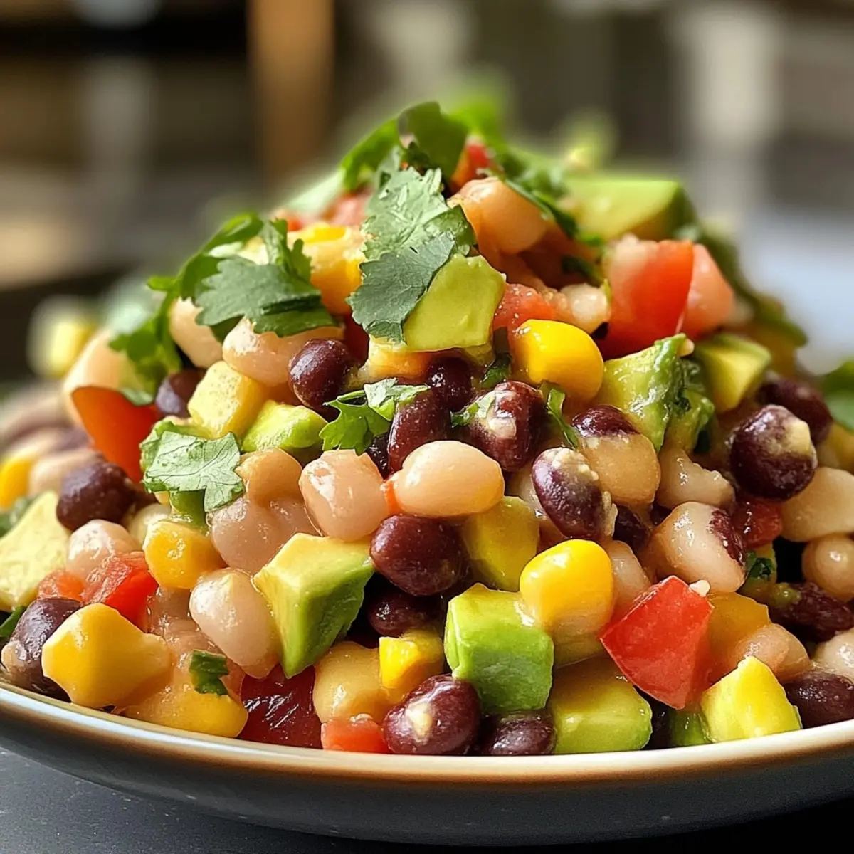 Cowboy Caviar with Avocado