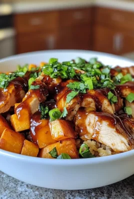 BBQ Chicken Sweet Potato Bowl