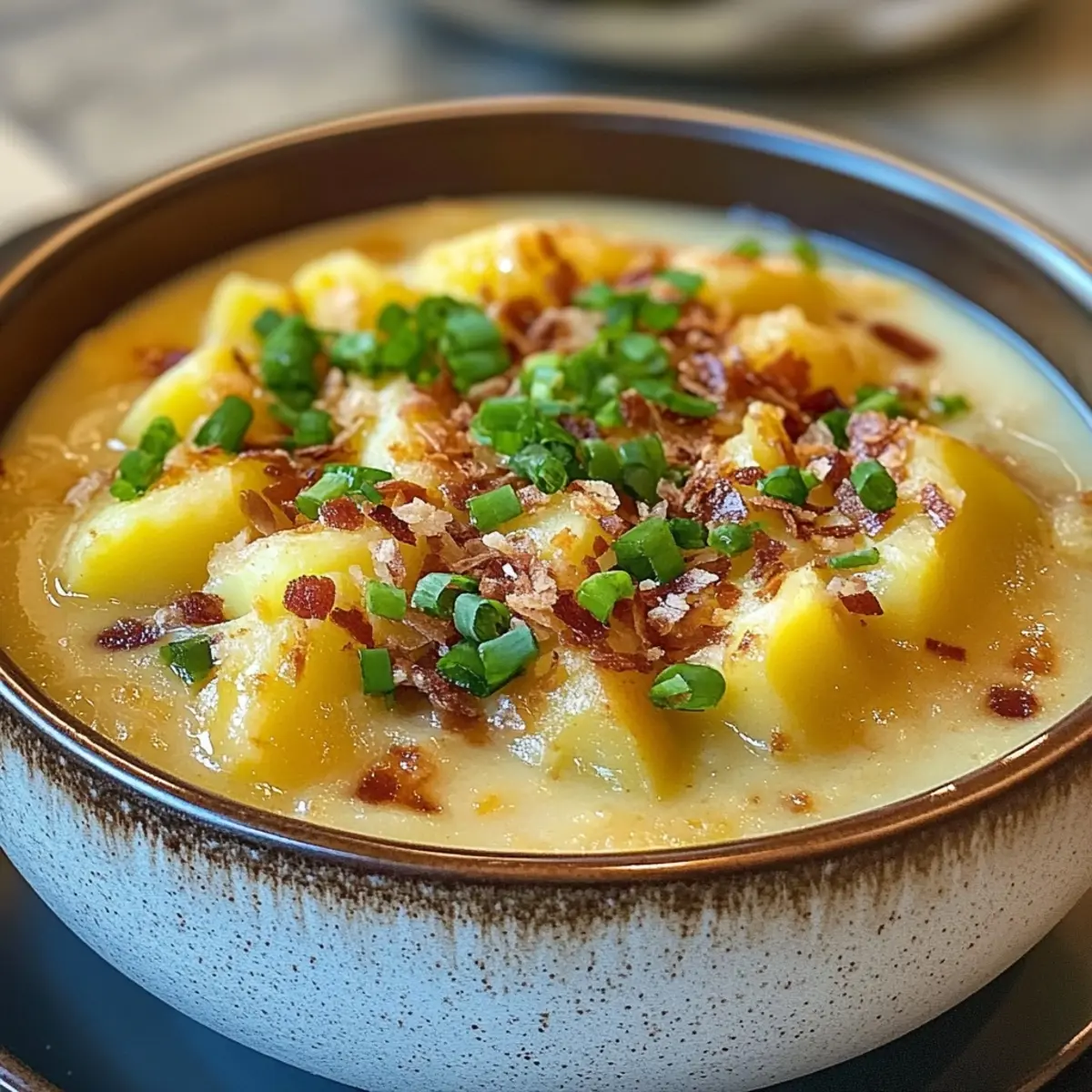 Instant Pot Loaded Baked Potato Soup