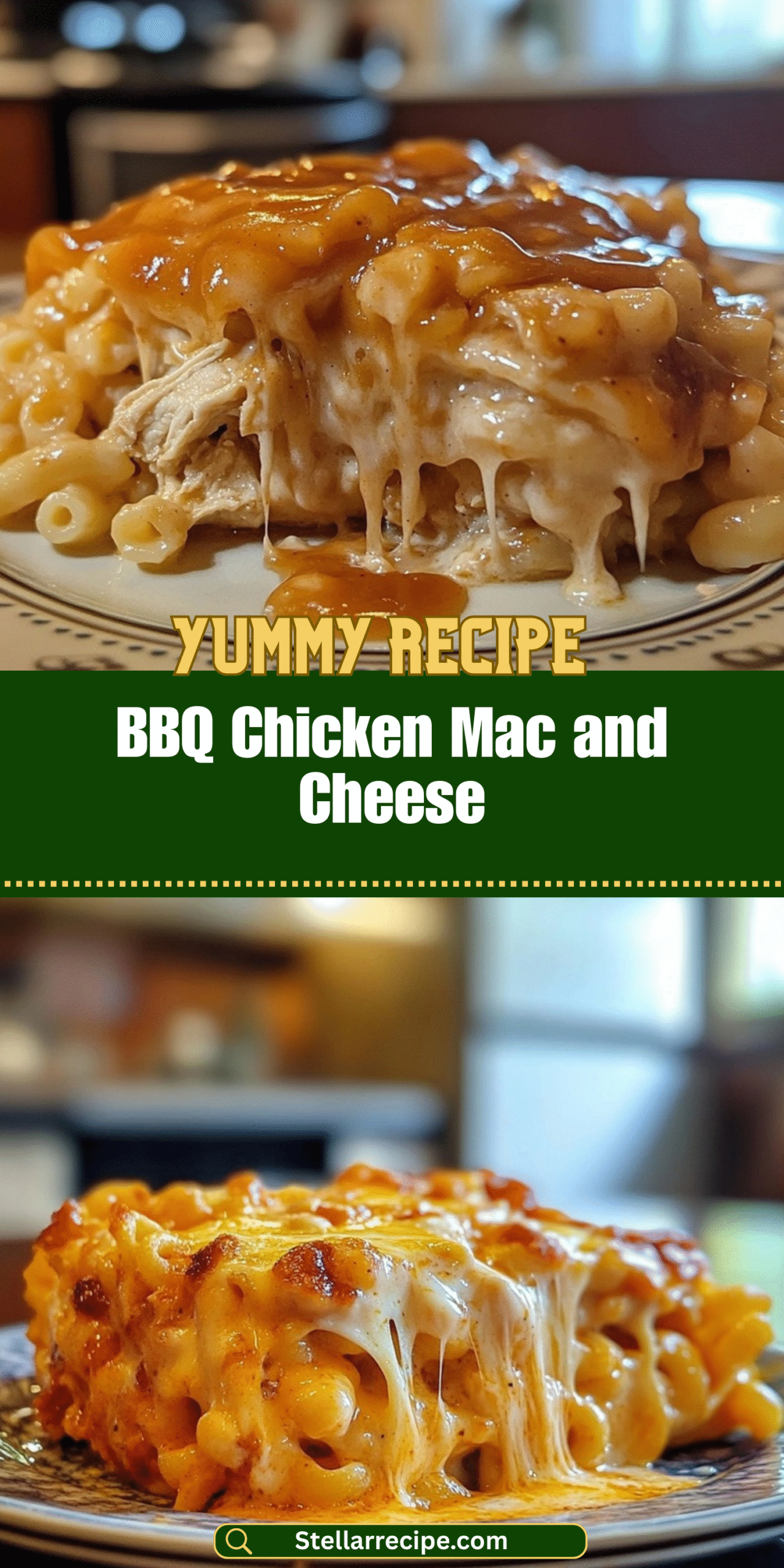 BBQ Chicken Mac and Cheese