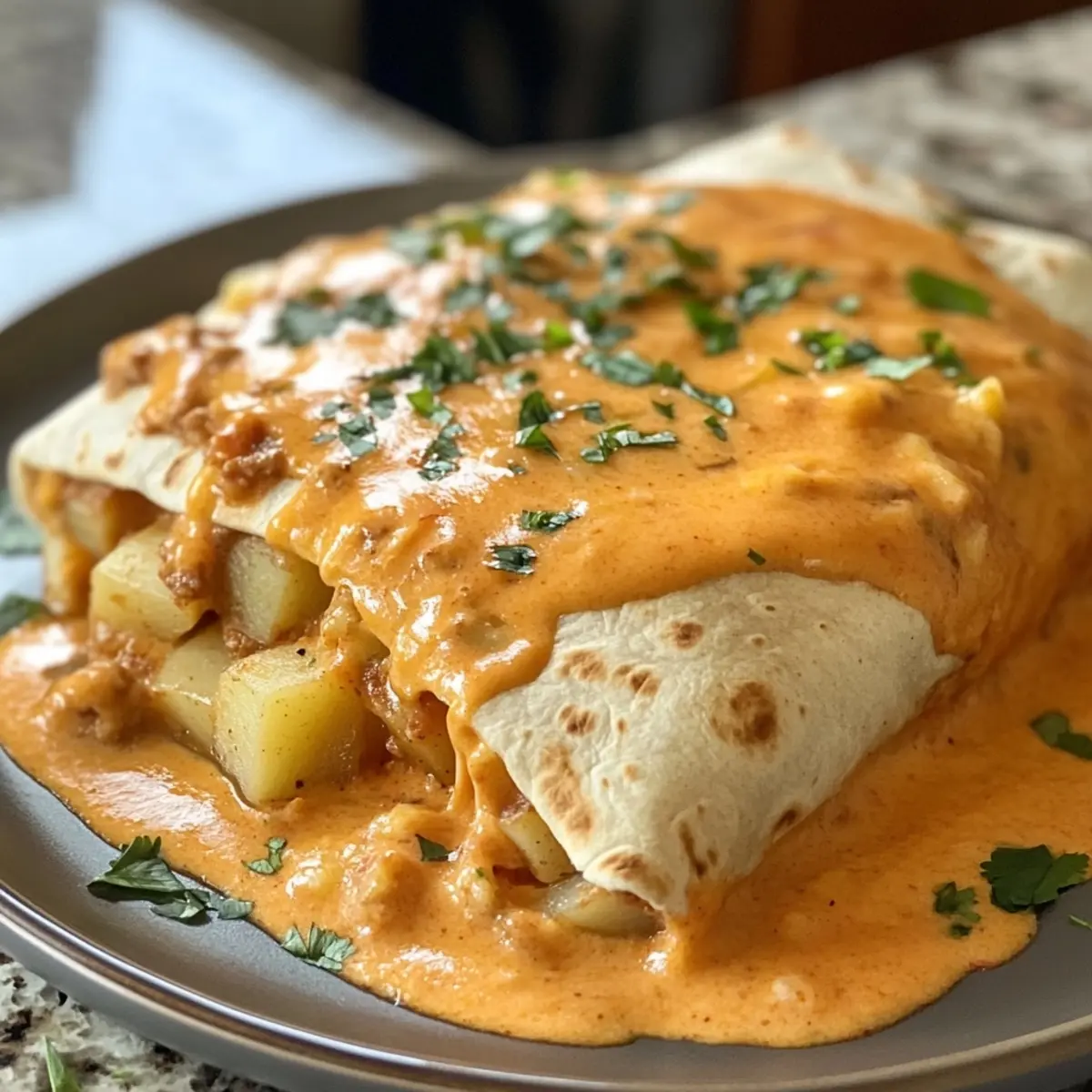 Cheesy Potato Burritos Comfort Meal Recipe