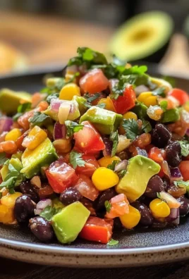 Cowboy Caviar with Avocado