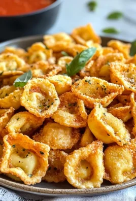 Air Fryer Tortellini Crisps