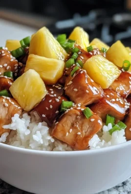 Teriyaki Chicken and Pineapple Bowls: A Flavorful Delight!