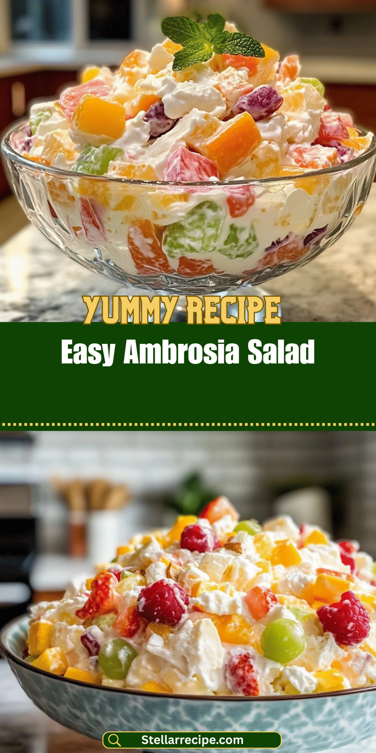 Easy Ambrosia Salad