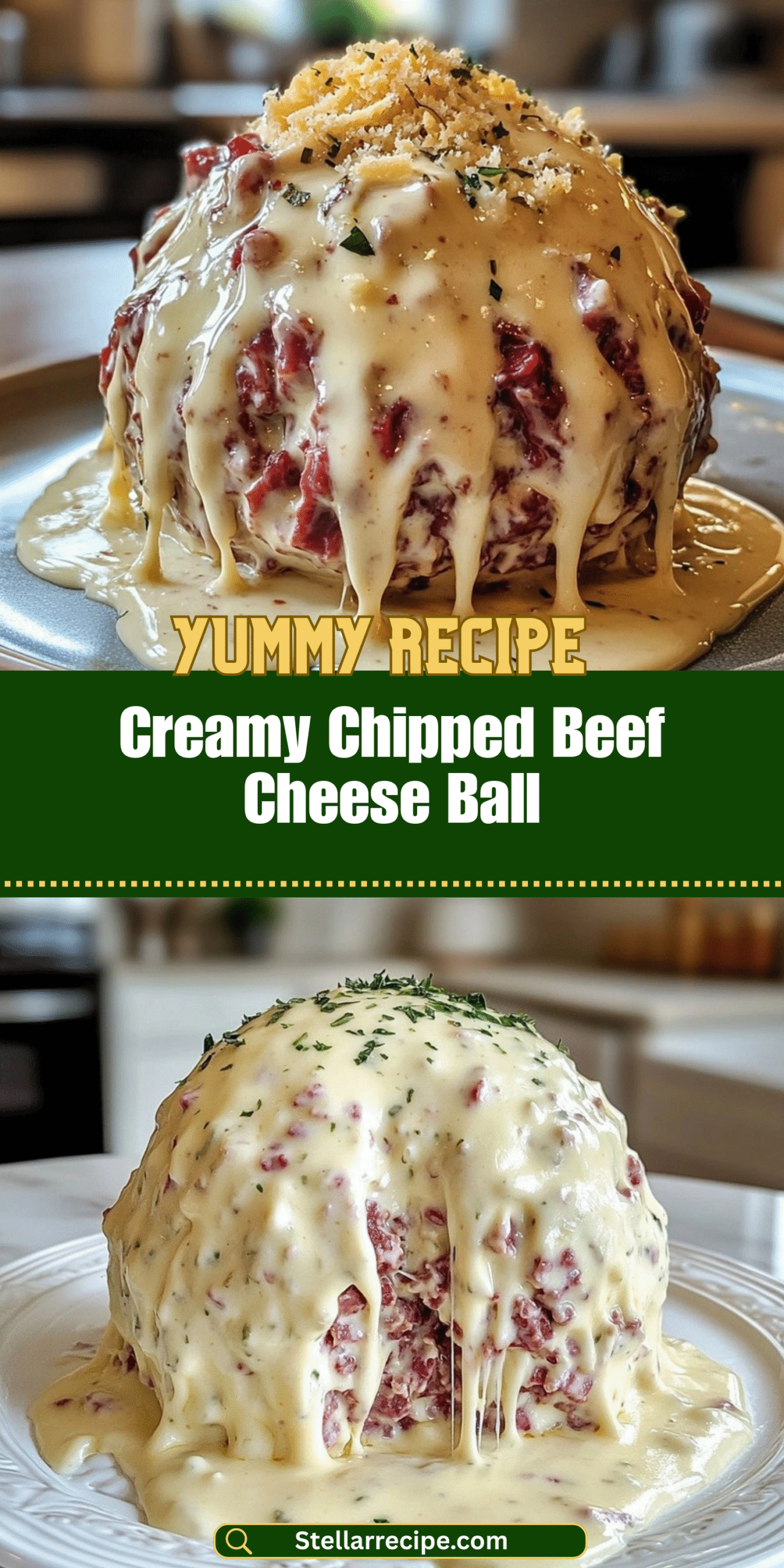 Creamy Chipped Beef Cheese Ball