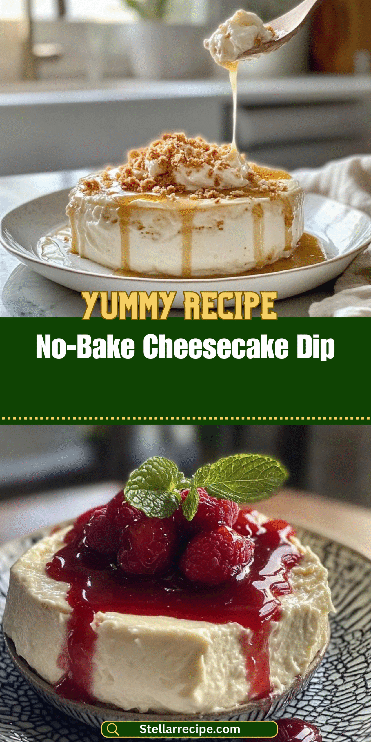 No-Bake Cheesecake Dip
