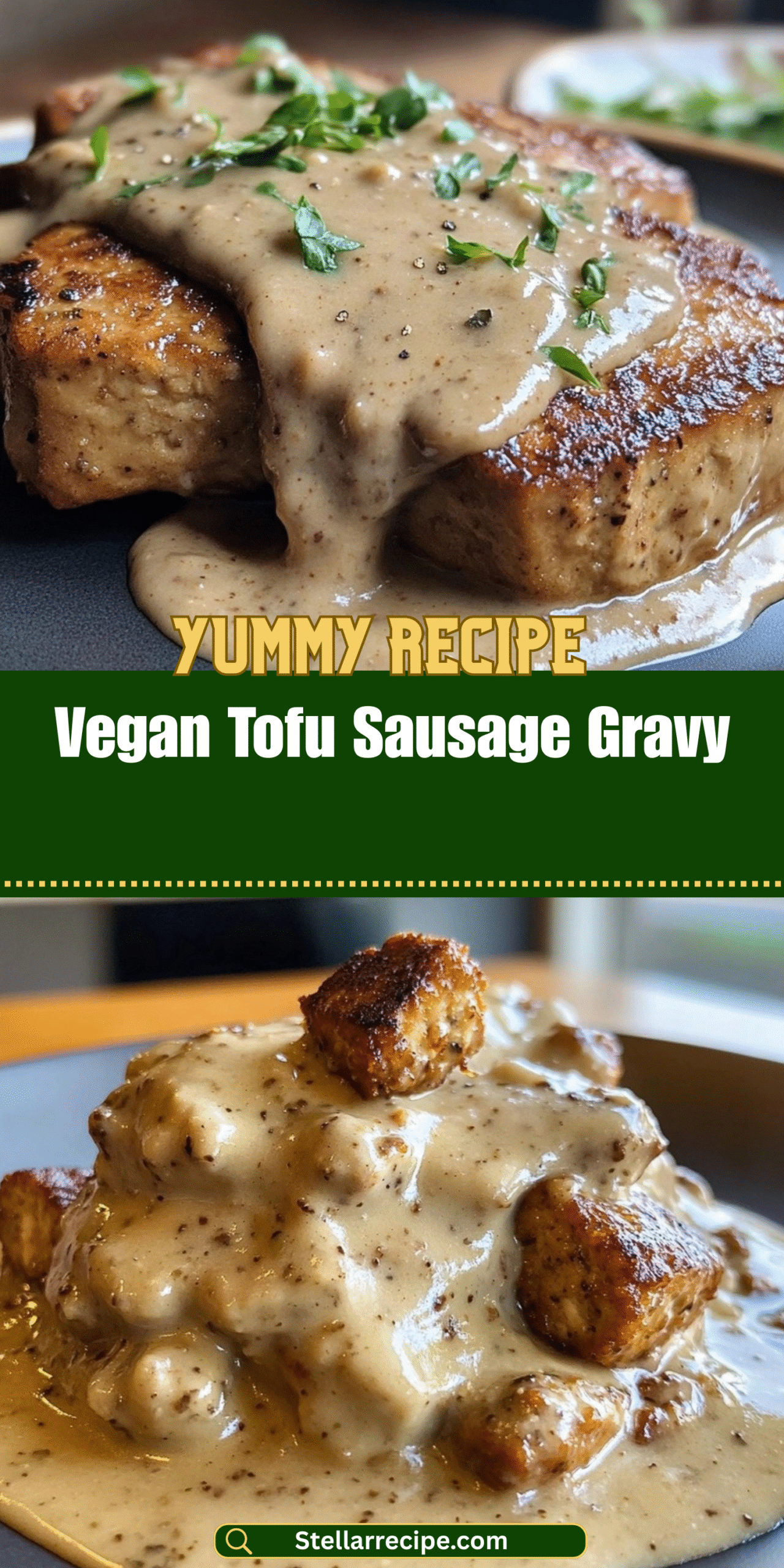 Vegan Tofu Sausage Gravy