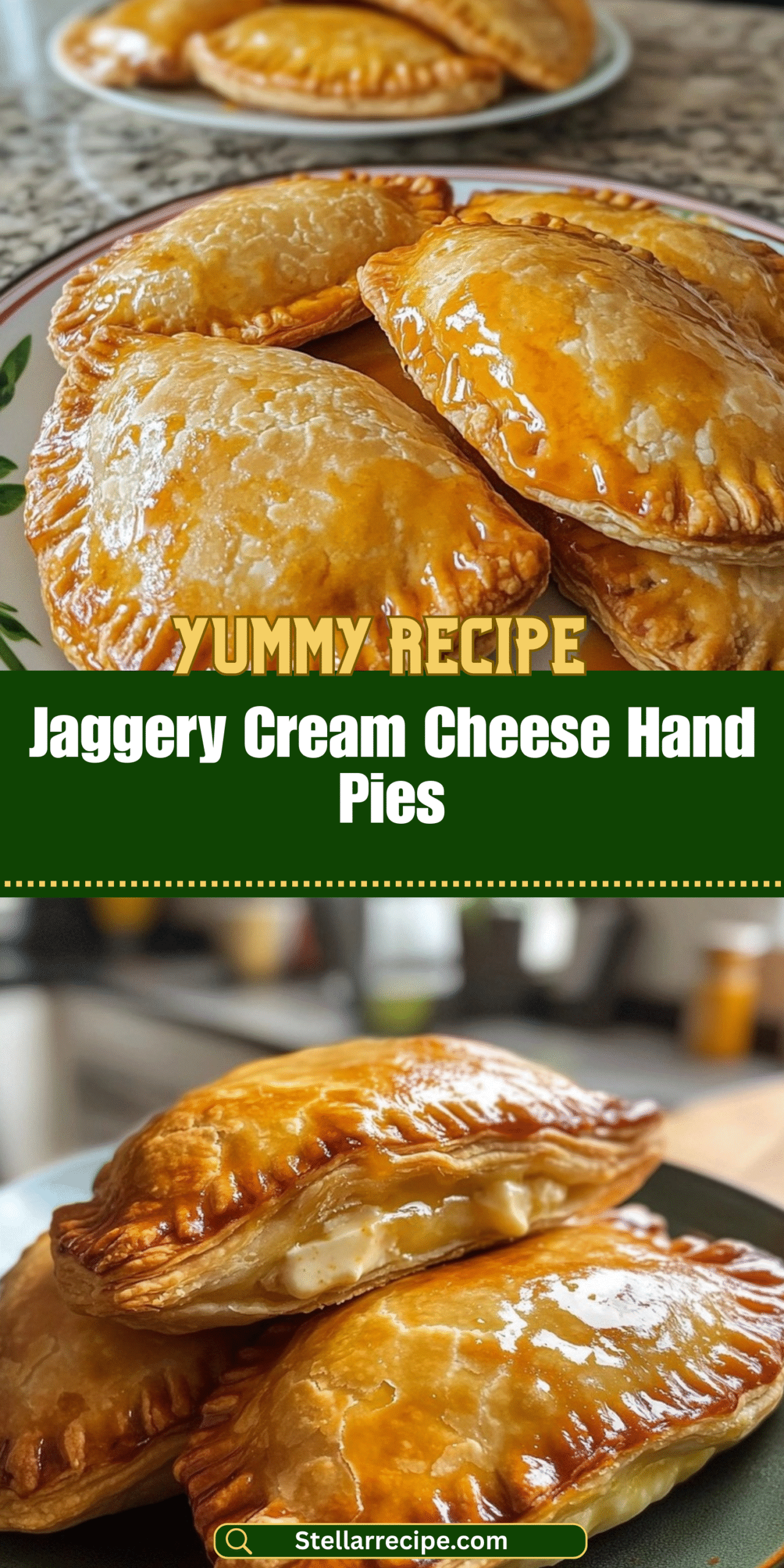 Jaggery Cream Cheese Hand Pies
