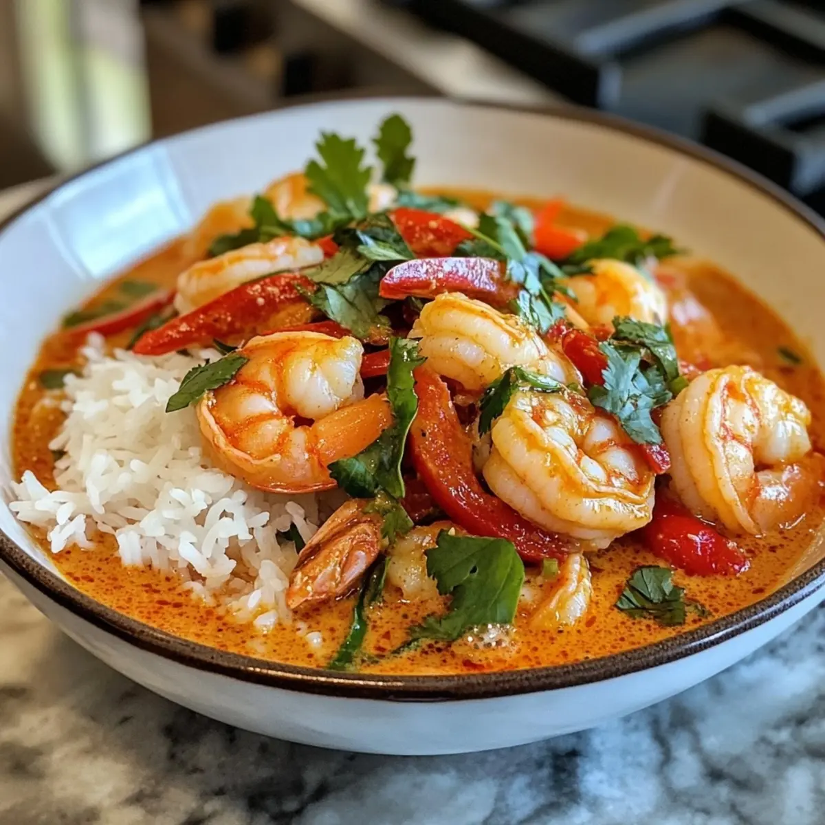 30-Minute Thai Red Curry with Shrimp
