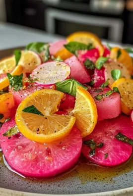 Watermelon Radish Citrus Salad