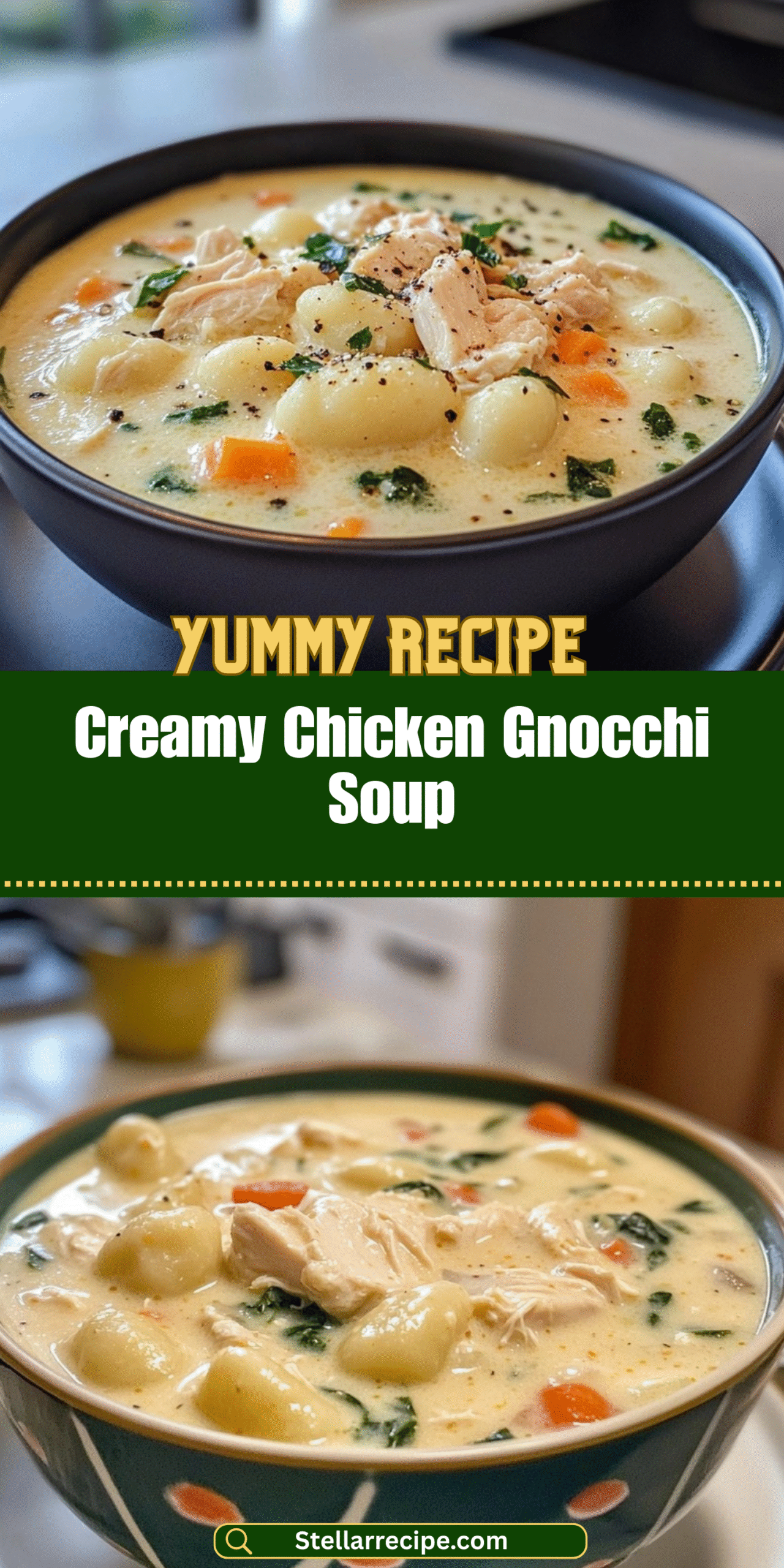Creamy Chicken Gnocchi Soup
