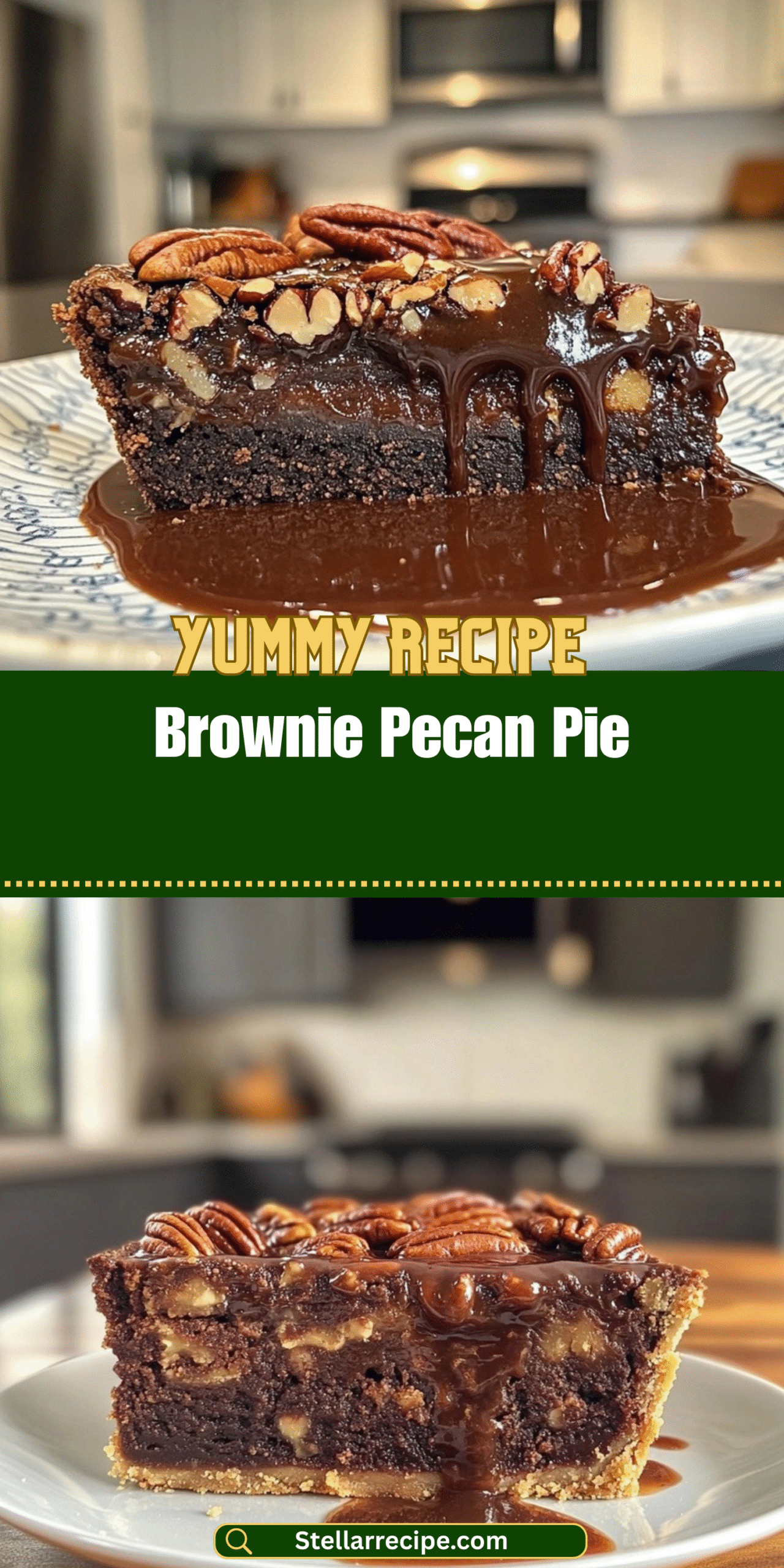 Brownie Pecan Pie