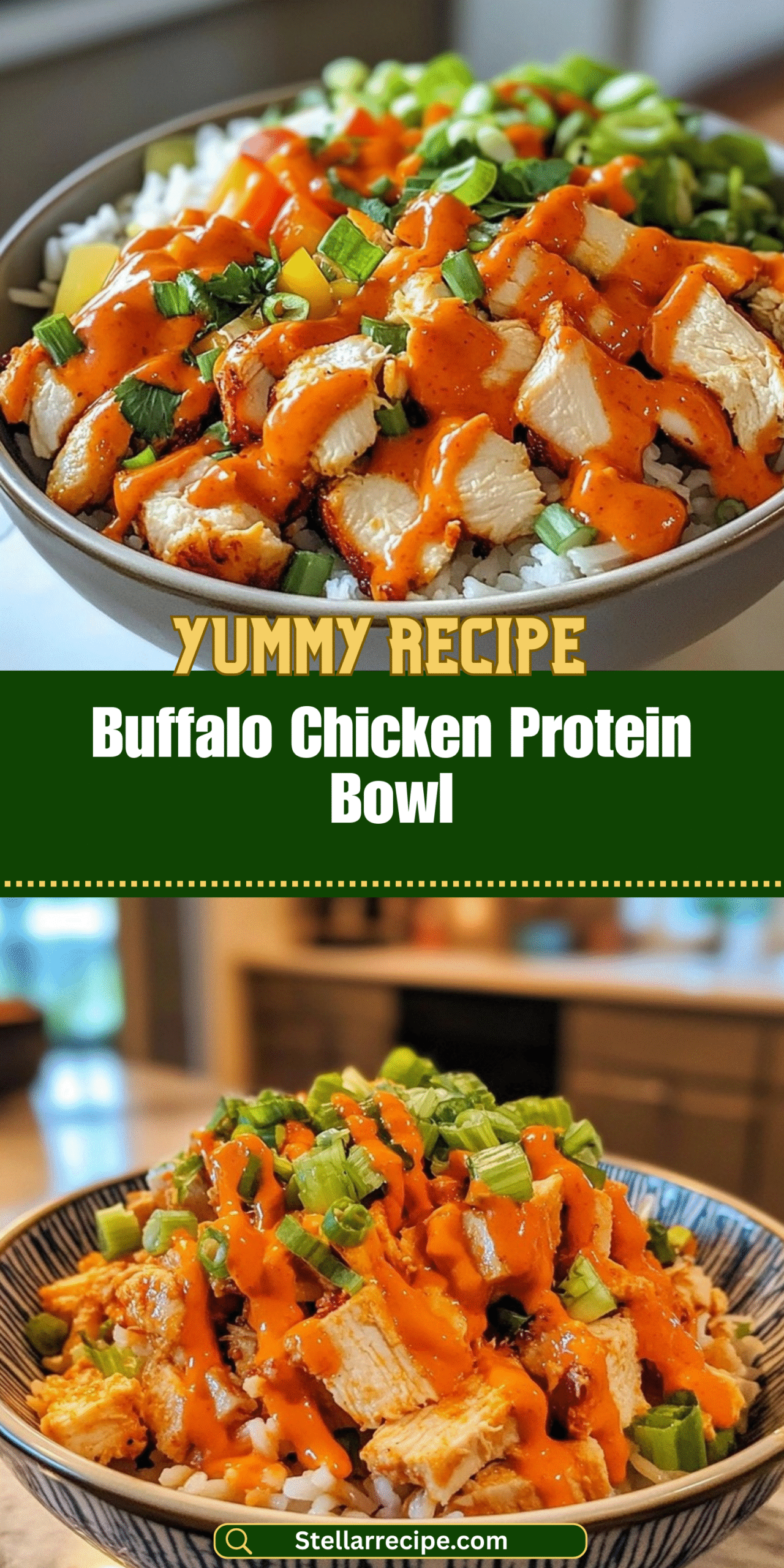 Buffalo Chicken Protein Bowl