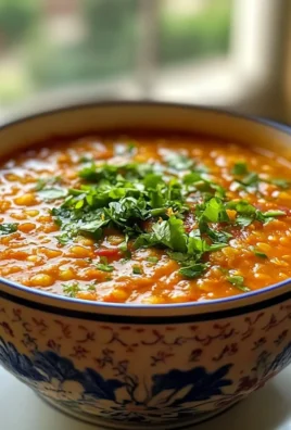 Red Lentil Turkish Soup
